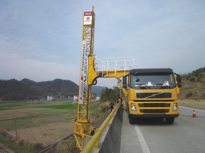 Jenis Platform Pemeriksaan Jembatan Basis truk VOLVO 8x4 309KW (420HP)