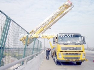 Latice Type 8x4 Bridge Inspection Machine VOLVO With Air Suspension System