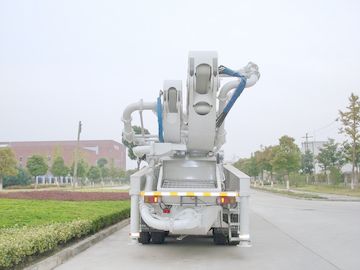 47m Isuzu Concrete Pump Truck Mounted 8x4 / Concrete Placing Equipment