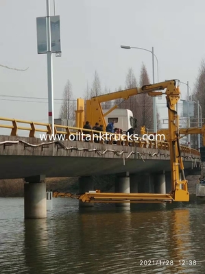 22M Bucket Type Bridge Inspection Vehicle For Big Cable Bridges