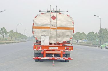 42000 Litre Liquid Tank Truck 3 Axles Chemical Semi-Trailer Steel Aluminum